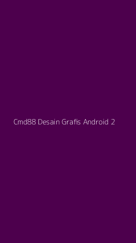 Tampilan Antarmuka Aplikasi Cmd88 Desain Grafis Android - 2