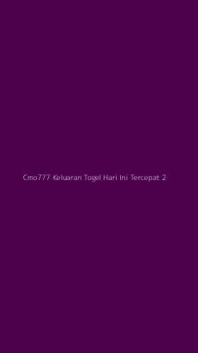 Tampilan Antarmuka Aplikasi Cmo777 Keluaran Togel Hari Ini Tercepat - 2