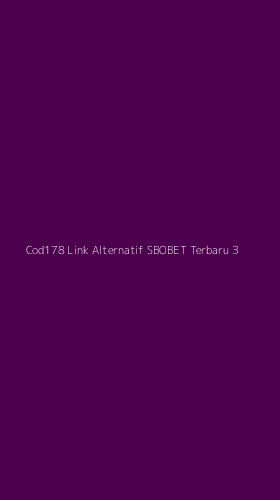 Tampilan Antarmuka Aplikasi Cod178 Link Alternatif Sbobet Terbaru - 3