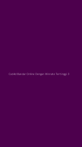 Tampilan Antarmuka Aplikasi Cod4d Bandar Online Dengan Winrate Tertinggi - 3