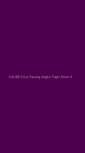 Tampilan Antarmuka Aplikasi Coki88 Situs Pasang Angka Togel Aman - 4