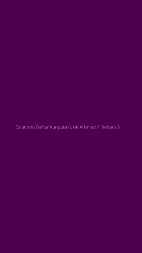 Tampilan Antarmuka Aplikasi Coloktoto Daftar Kumpulan Link Alternatif Terbaru - 3