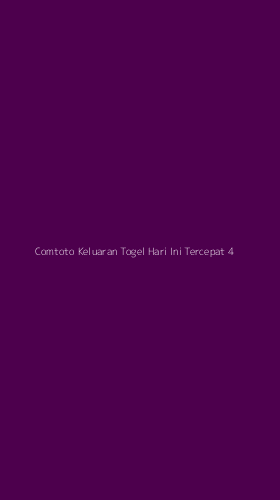 Tampilan Antarmuka Aplikasi Comtoto Keluaran Togel Hari Ini Tercepat - 4