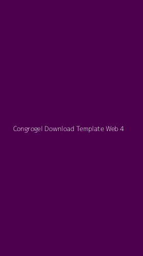 Tampilan Antarmuka Aplikasi Congrogel Download Template Web - 4