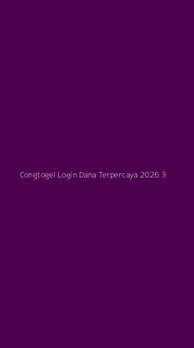 Tampilan Antarmuka Aplikasi Congtogel Login Dana Terpercaya 2026 - 3