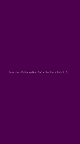 Tampilan Antarmuka Aplikasi Cosmictoto Daftar Aplikasi Daftar Slot Resmi Android - 3