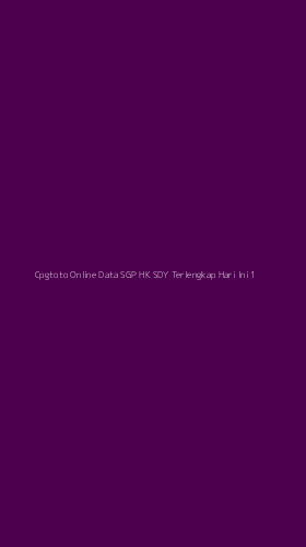 Tampilan Antarmuka Aplikasi Cpgtoto Online Data Sgp Hk Sdy Terlengkap Hari Ini - 1