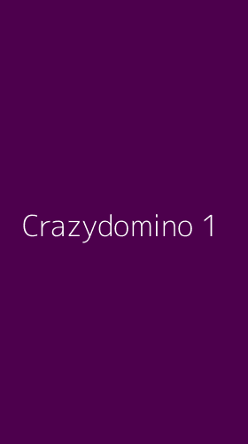 Tampilan Antarmuka Aplikasi Crazydomino - 1