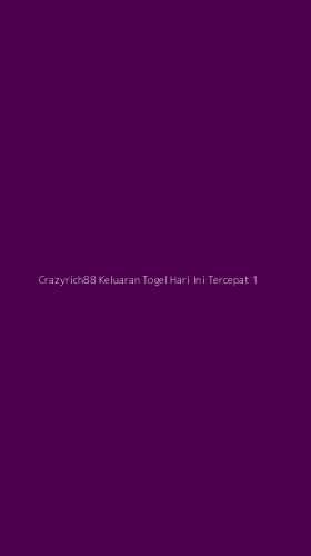 Tampilan Antarmuka Aplikasi Crazyrich88 Keluaran Togel Hari Ini Tercepat - 1