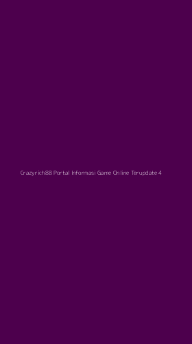Tampilan Antarmuka Aplikasi Crazyrich88 Portal Informasi Game Online Terupdate - 4