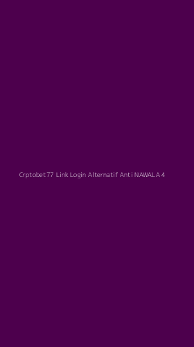 Tampilan Antarmuka Aplikasi Crptobet77 Link Login Alternatif Anti Nawala - 4