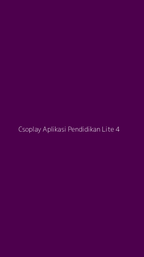 Tampilan Antarmuka Aplikasi Csoplay Aplikasi Pendidikan Lite - 4
