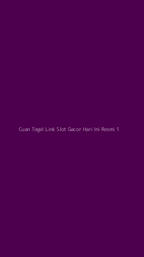 Tampilan Antarmuka Aplikasi Cuan Togel Link Slot Gacor Hari Ini Resmi - 1