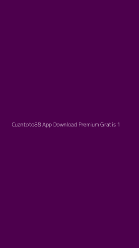 Tampilan Antarmuka Aplikasi Cuantoto88 App Download Premium Gratis - 1