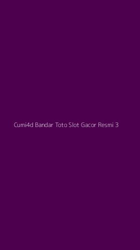 Tampilan Antarmuka Aplikasi Cumi4d Bandar Toto Slot Gacor Resmi - 3