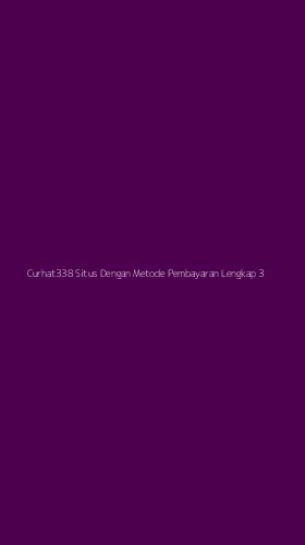 Tampilan Antarmuka Aplikasi Curhat338 Situs Dengan Metode Pembayaran Lengkap - 3