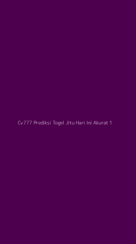 Tampilan Antarmuka Aplikasi Cv777 Prediksi Togel Jitu Hari Ini Akurat - 1