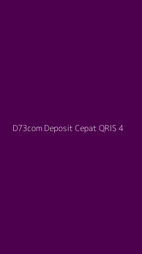 Tampilan Antarmuka Aplikasi D73com Deposit Cepat Qris - 4