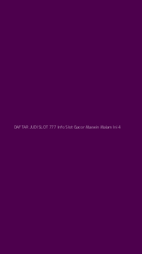 Tampilan Antarmuka Aplikasi Daftar Judi Slot 777 Info Slot Gacor Maxwin Malam Ini - 4