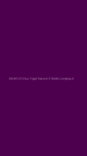 Tampilan Antarmuka Aplikasi Daun123 Situs Togel Deposit E Wallet Lengkap - 4