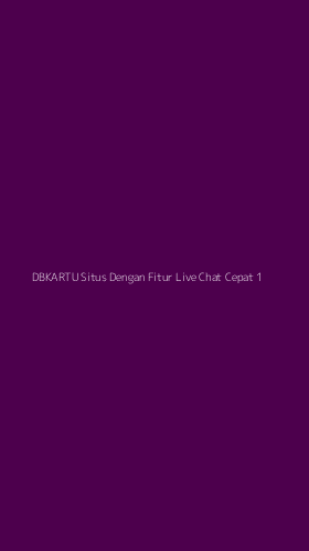 Tampilan Antarmuka Aplikasi Dbkartu Situs Dengan Fitur Live Chat Cepat - 1