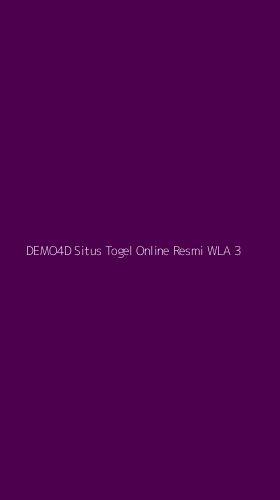 Tampilan Antarmuka Aplikasi Demo4d Situs Togel Online Resmi Wla - 3