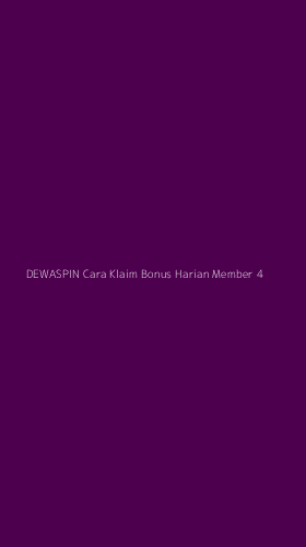 Tampilan Antarmuka Aplikasi Dewaspin Cara Klaim Bonus Harian Member - 4