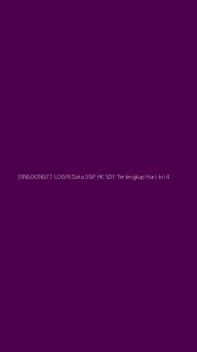 Tampilan Antarmuka Aplikasi Dingdong77 Login Data Sgp Hk Sdy Terlengkap Hari Ini - 4