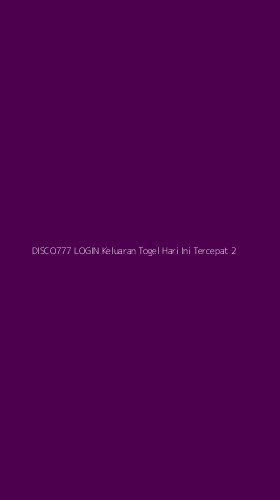 Tampilan Antarmuka Aplikasi Disco777 Login Keluaran Togel Hari Ini Tercepat - 2