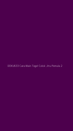 Tampilan Antarmuka Aplikasi Doku633 Cara Main Togel Colok Jitu Pemula - 2