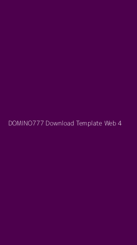 Tampilan Antarmuka Aplikasi Domino777 Download Template Web - 4