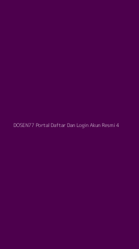 Tampilan Antarmuka Aplikasi Dosen77 Portal Daftar Dan Login Akun Resmi - 4
