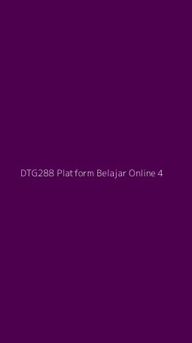 Tampilan Antarmuka Aplikasi Dtg288 Platform Belajar Online - 4