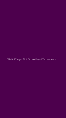 Tampilan Antarmuka Aplikasi Dunia77 Agen Slot Online Resmi Terpercaya - 4