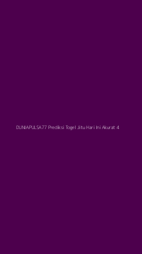 Tampilan Antarmuka Aplikasi Duniapulsa77 Prediksi Togel Jitu Hari Ini Akurat - 4