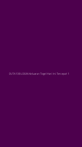 Tampilan Antarmuka Aplikasi Duta138 Login Keluaran Togel Hari Ini Tercepat - 1