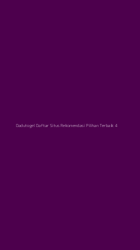 Tampilan Antarmuka Aplikasi Dadutogel Daftar Situs Rekomendasi Pilihan Terbaik - 4