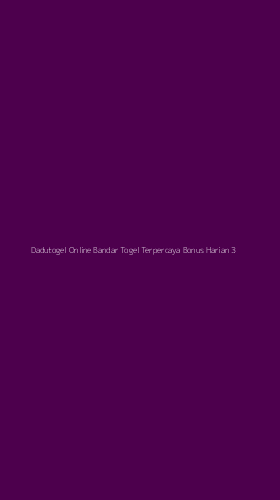 Tampilan Antarmuka Aplikasi Dadutogel Online Bandar Togel Terpercaya Bonus Harian - 3