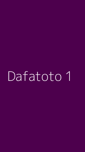 Tampilan Antarmuka Aplikasi Dafatoto - 1