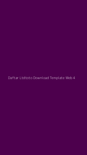 Tampilan Antarmuka Aplikasi Daftar Ltdtoto Download Template Web - 4