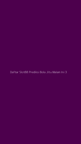 Tampilan Antarmuka Aplikasi Daftar Slot88 Prediksi Bola Jitu Malam Ini - 3