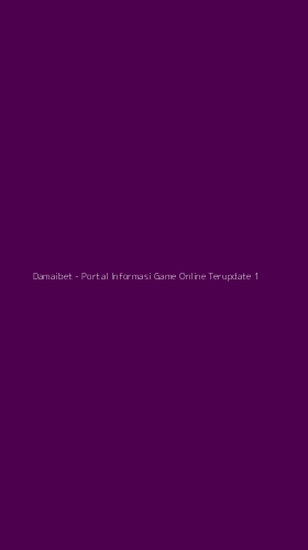 Tampilan Antarmuka Aplikasi Damaibet - Portal Informasi Game Online Terupdate - 1