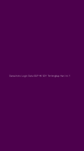 Tampilan Antarmuka Aplikasi Damaitoto Login Data Sgp Hk Sdy Terlengkap Hari Ini - 1
