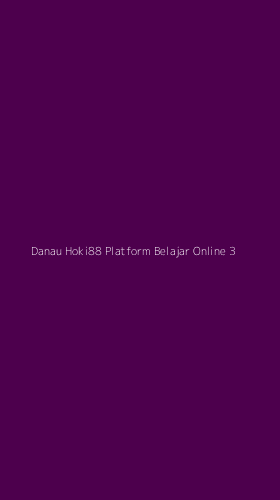 Tampilan Antarmuka Aplikasi Danau Hoki88 Platform Belajar Online - 3