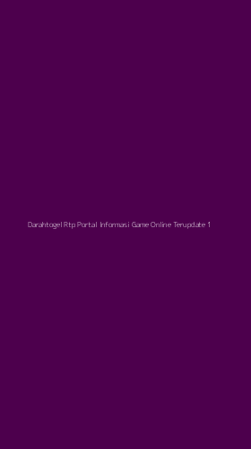 Tampilan Antarmuka Aplikasi Darahtogel Rtp Portal Informasi Game Online Terupdate - 1