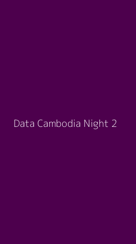 Tampilan Antarmuka Aplikasi Data Cambodia Night - 2