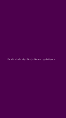 Tampilan Antarmuka Aplikasi Data Cambodia Night Belajar Bahasa Inggris Cepat - 4