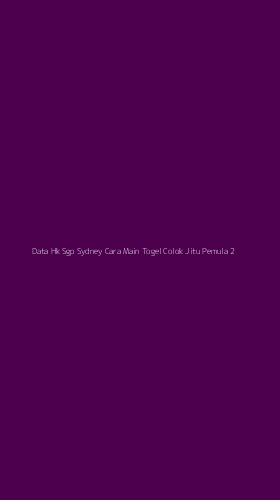 Tampilan Antarmuka Aplikasi Data Hk Sgp Sydney Cara Main Togel Colok Jitu Pemula - 2