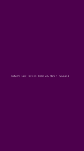 Tampilan Antarmuka Aplikasi Data Hk Tabel Prediksi Togel Jitu Hari Ini Akurat - 3