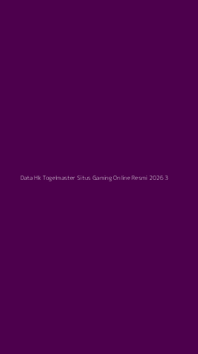 Tampilan Antarmuka Aplikasi Data Hk Togelmaster Situs Gaming Online Resmi 2026 - 3